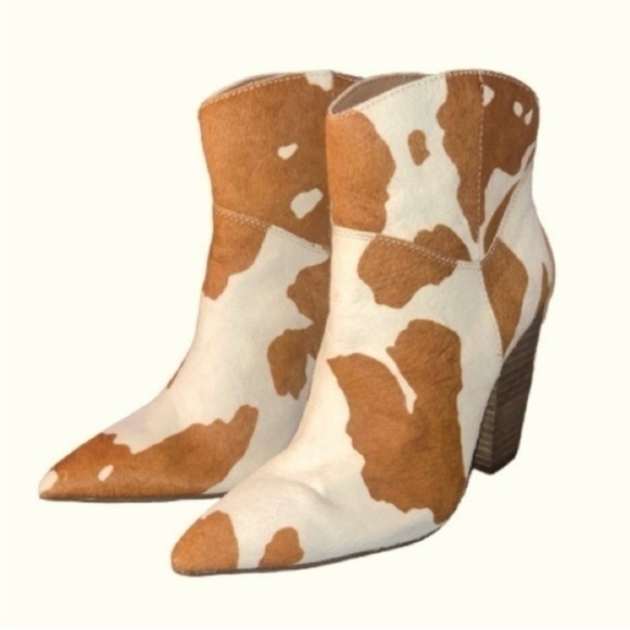 dingo Shoes - NWT DINGO Mane Tamer Hairon Western Cow Print Cowgirl Boots Size 6.5